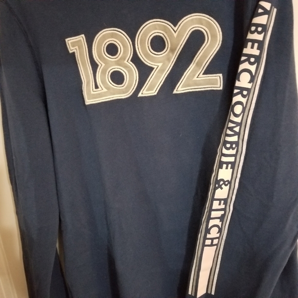 Vintage Abercrombie & Fitch 1892 Shirt M Blue - Picture 4 of 9